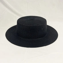 Load image into Gallery viewer, Fashion Ladies Flat Top Shade Straw Hat - WAlMYe #
