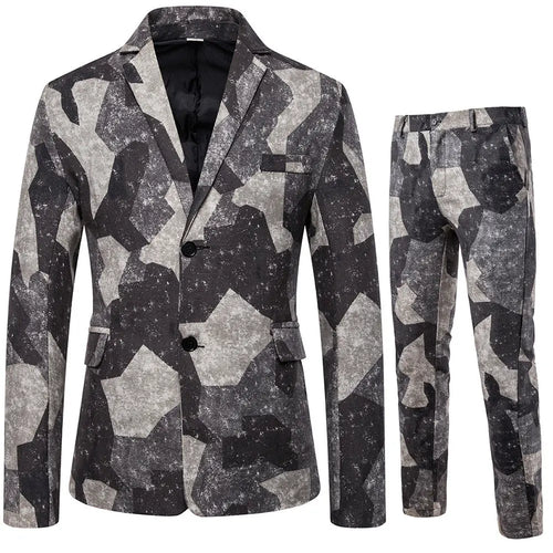 Fashion Men's Ethnic Style Suit Pants Suit - WAlMYe #