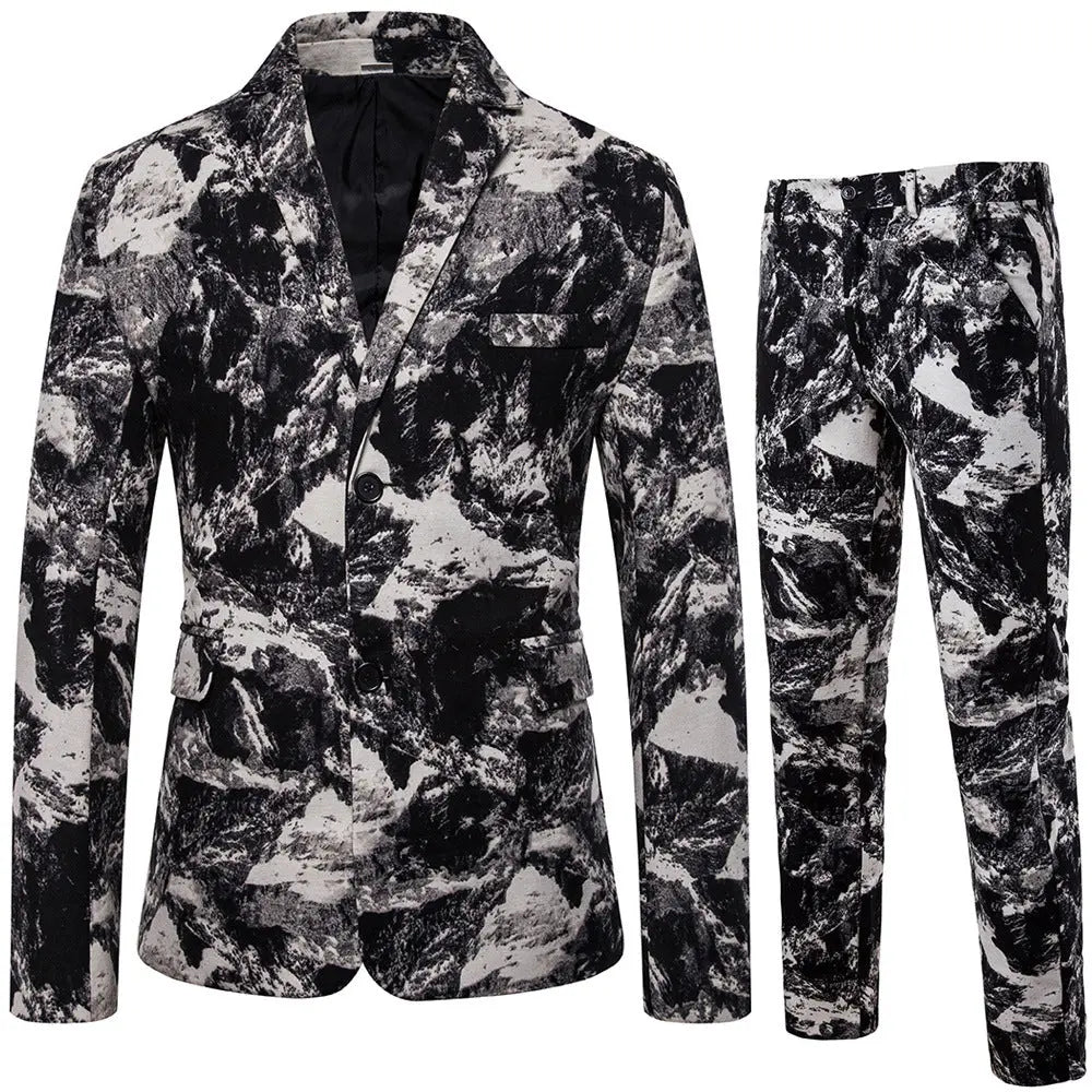 Fashion Men's Ethnic Style Suit Pants Suit - WAlMYe #