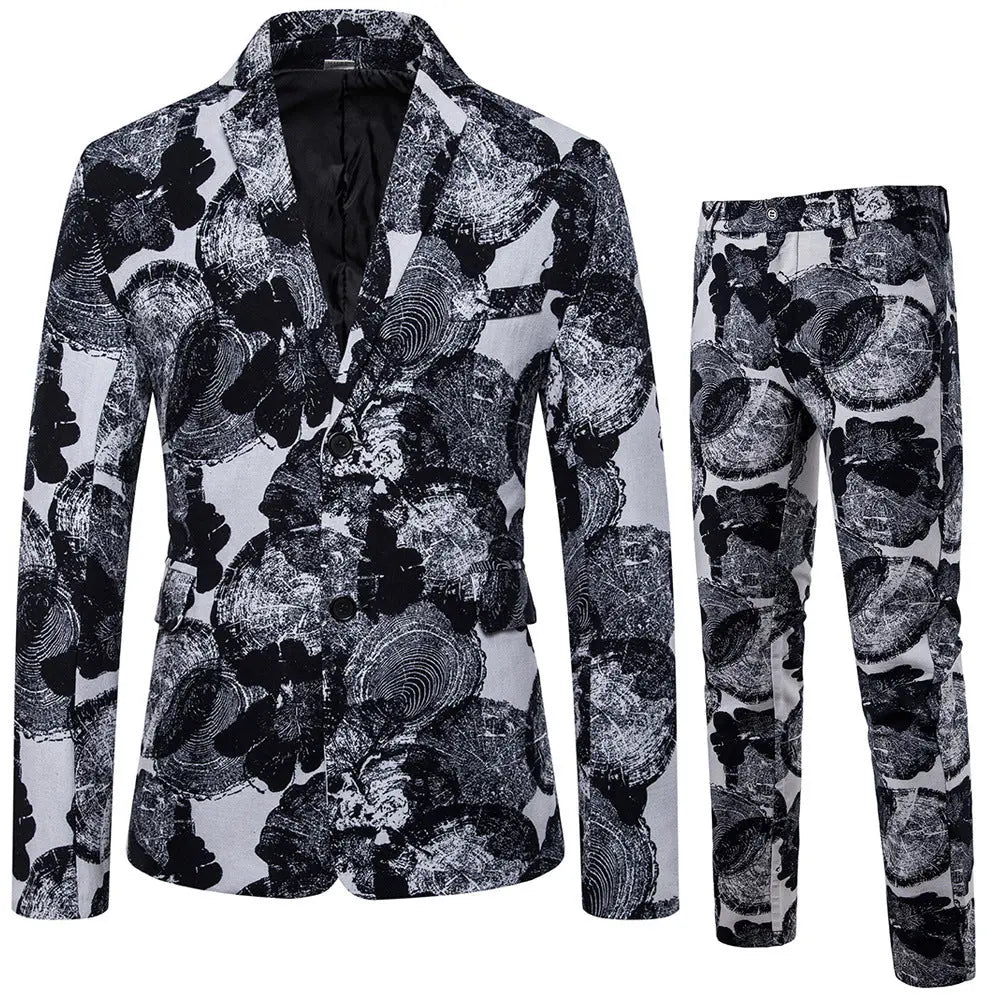 Fashion Men's Ethnic Style Suit Pants Suit - WAlMYe #