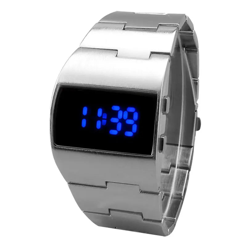 Fashion New Strange Iron Man TADA Men's LED Watch Watch Men's Electronic Watch - WAlMYe #