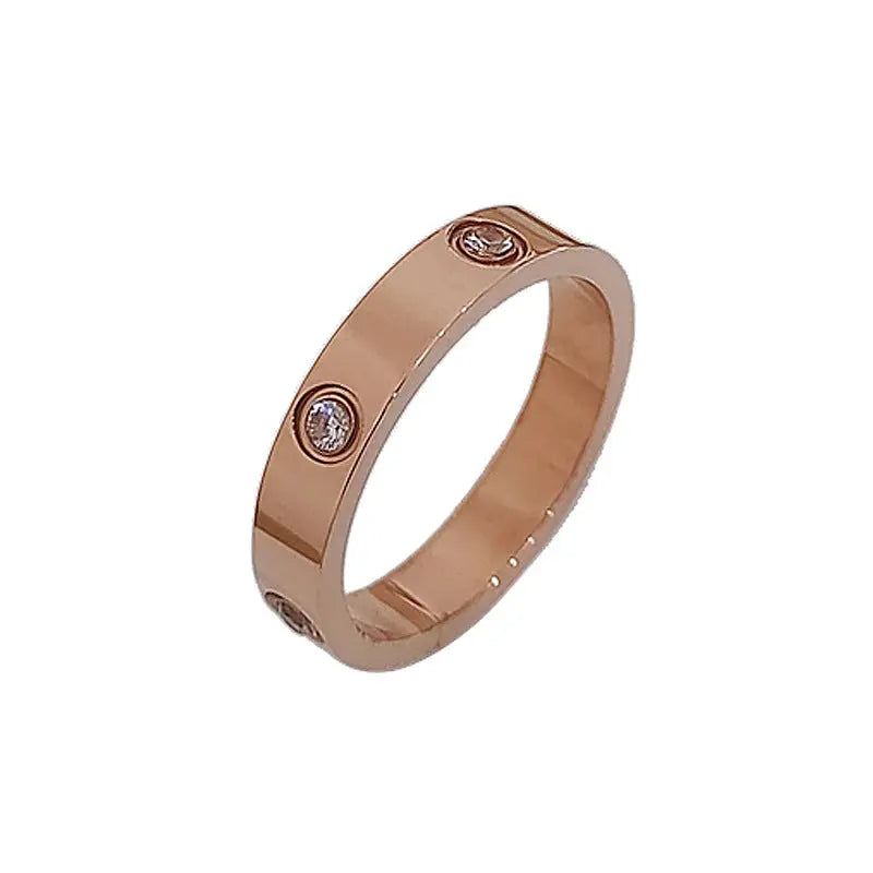Fashion Personality Does Not Fade Niche Design Couple Ring - WAlMYe #