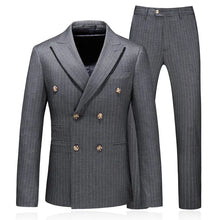 Load image into Gallery viewer, Fashion Simple Men&#39;s Double Breasted Suit - WAlMYe #
