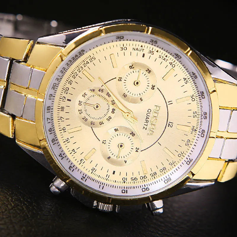 Fashion steel belt couple watch - WAlMYe #