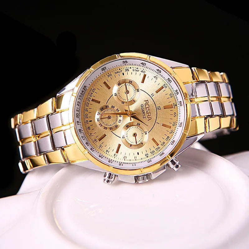 Fashion steel belt couple watch - WAlMYe #