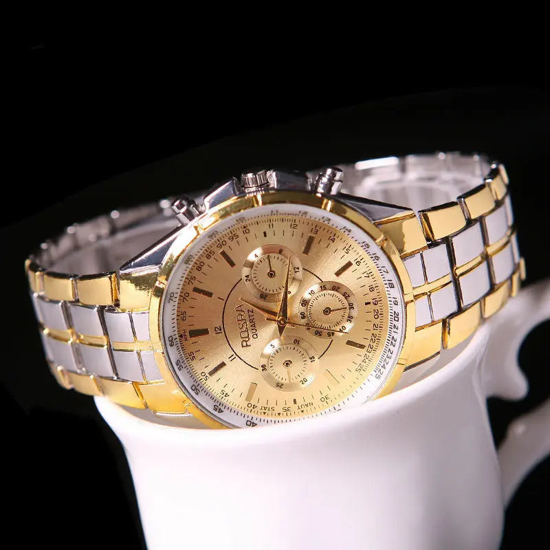 Fashion steel belt couple watch - WAlMYe #