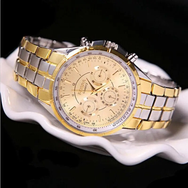 Fashion steel belt couple watch - WAlMYe #