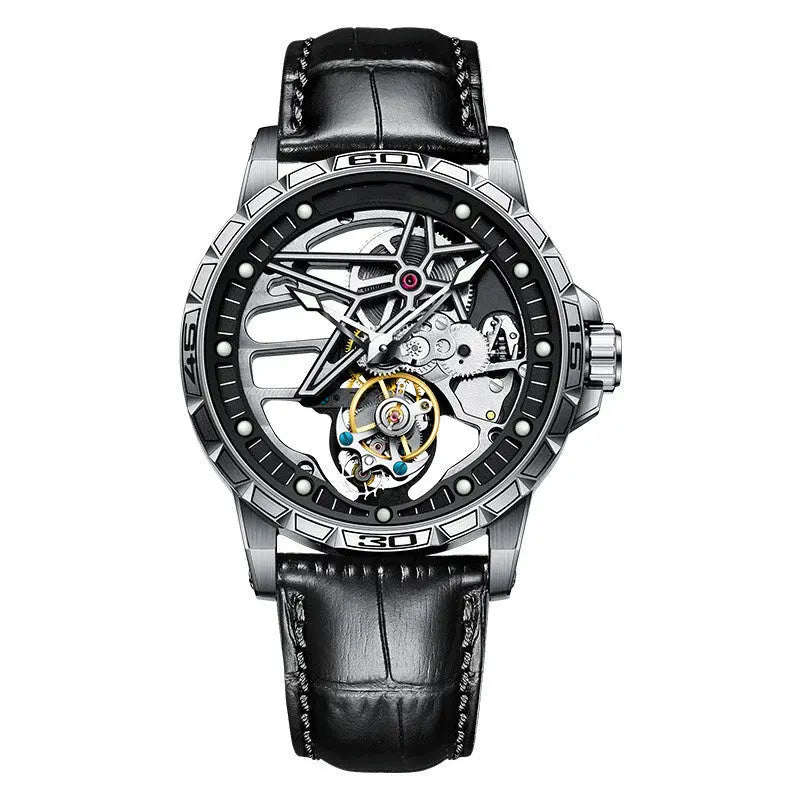 Five-pointed Star Series Turtle Flywheel Movement Mechanical Table - WAlMYe #