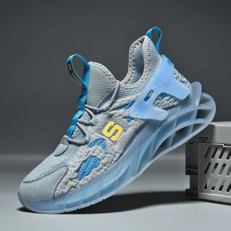 Flying Woven Mesh Breathable Blade Mens Casual Running Shoes - WAlMYe #