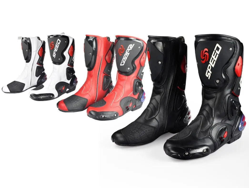 Four seasons men's off-road motorcycle boots - WAlMYe #