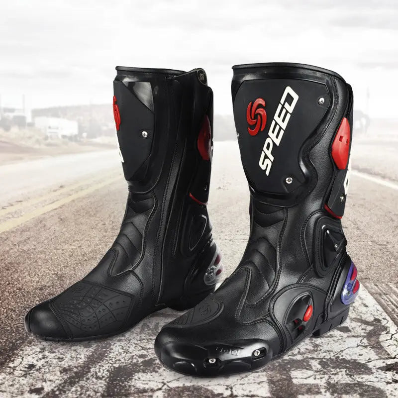 Four seasons men's off-road motorcycle boots - WAlMYe #