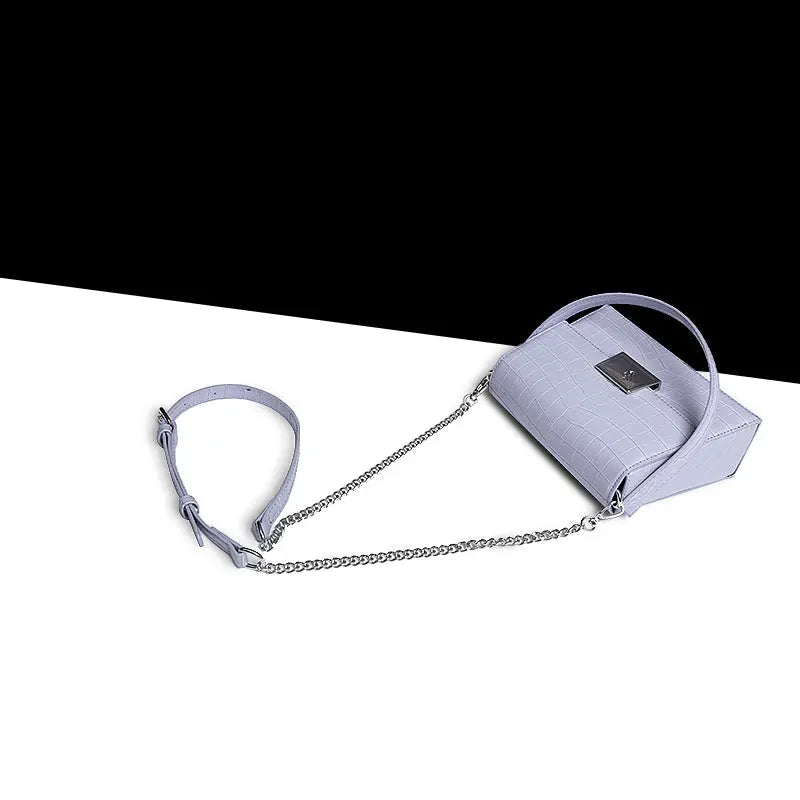 French Niche Design Crocodile-print Handbag - WAlMYe #