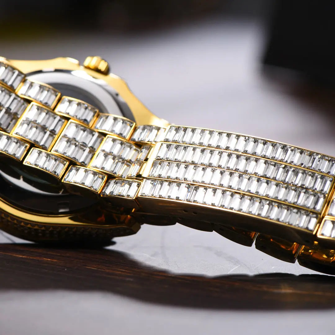 Full Bore Automatic Hollow Mechanical Men's Watch - WAlMYe #