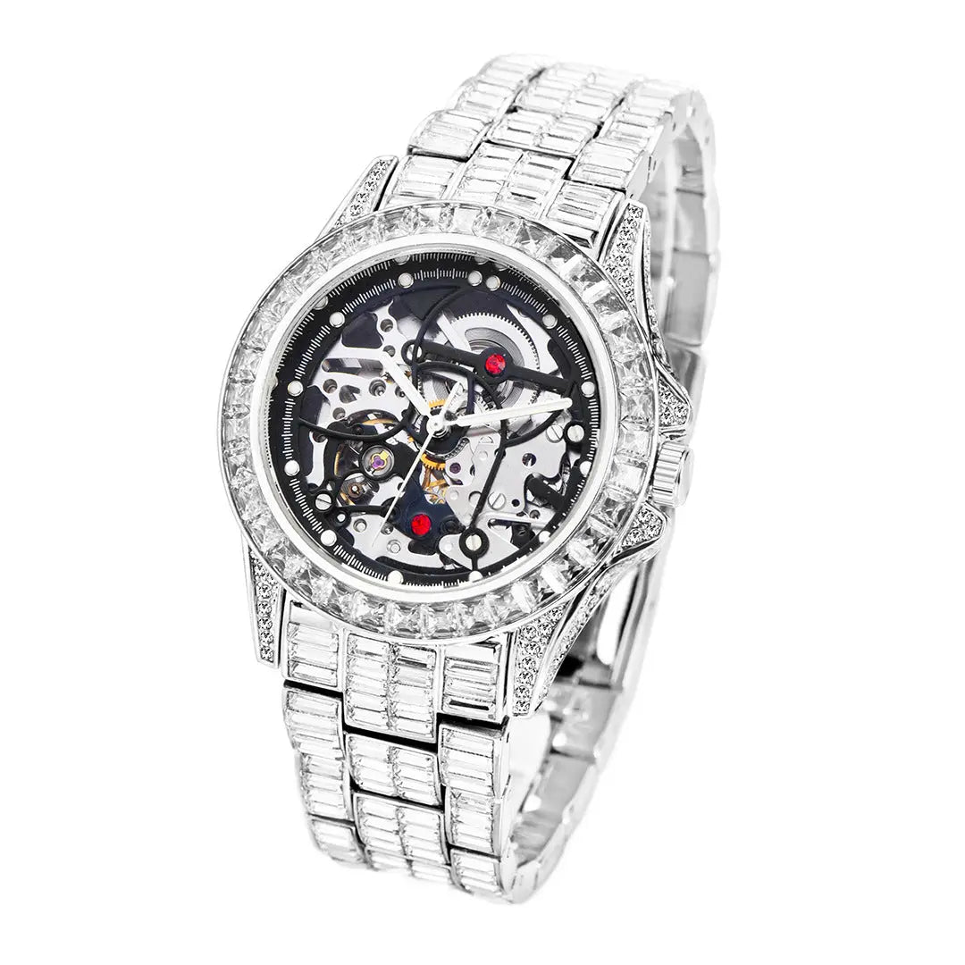 Full Bore Automatic Hollow Mechanical Men's Watch - WAlMYe #