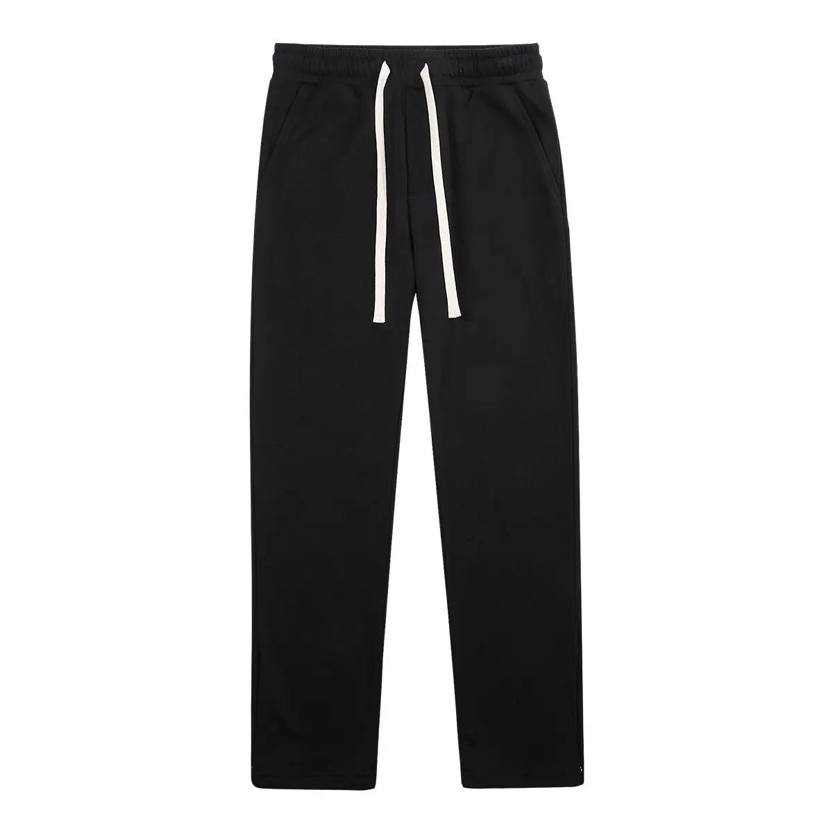 Heavyweight Cotton Straight Sweatpants Men's Vintage - WAlMYe #
