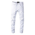 High Street Slim Fashion Men's Jeans Tear Patch - WAlMYe #