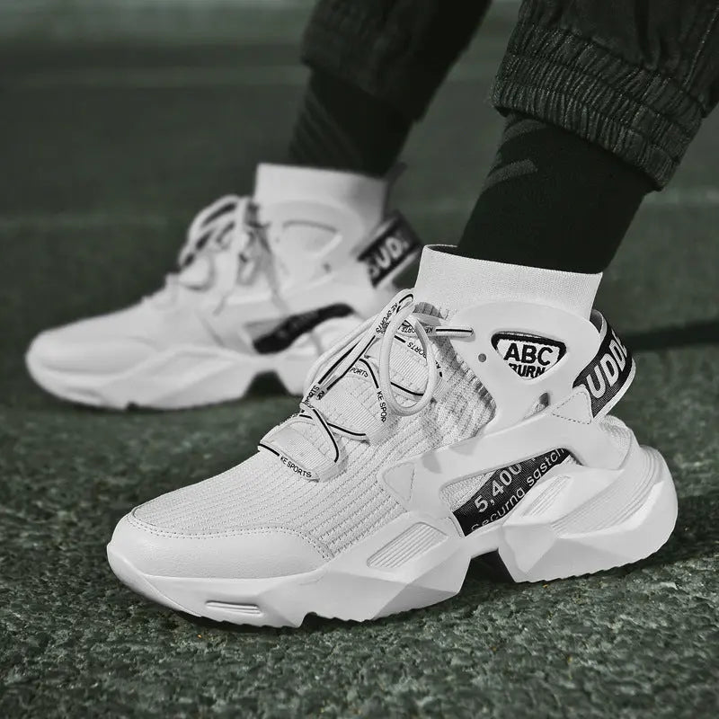 High top sports socks shoes - WAlMYe #