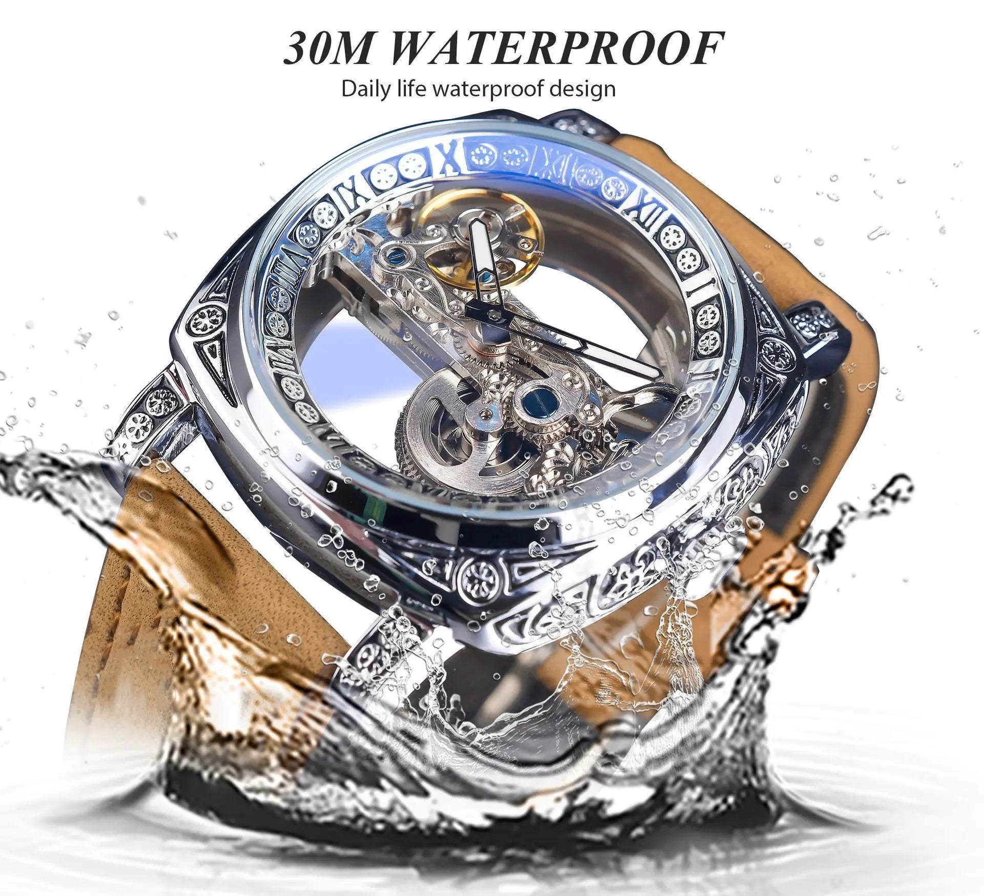 Hollow Out Automatic Mechanical Watch - WAlMYe #