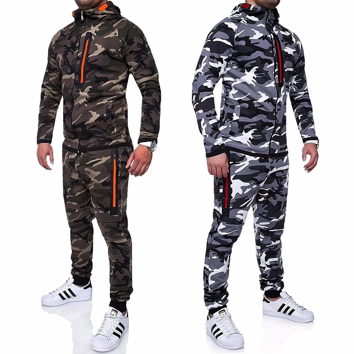 Hoodies camouflage sports suit - WAlMYe #