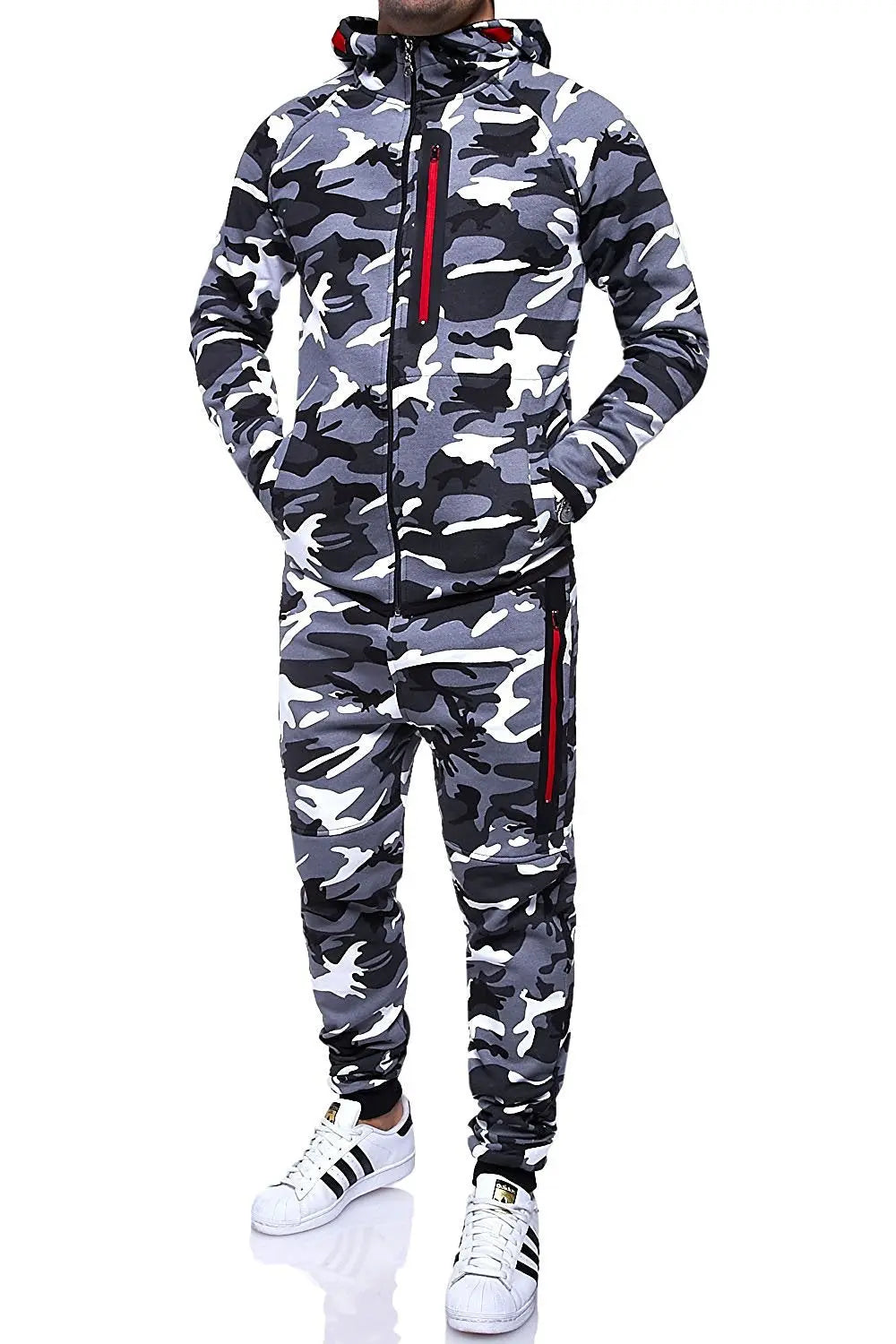 Hoodies camouflage sports suit - WAlMYe #