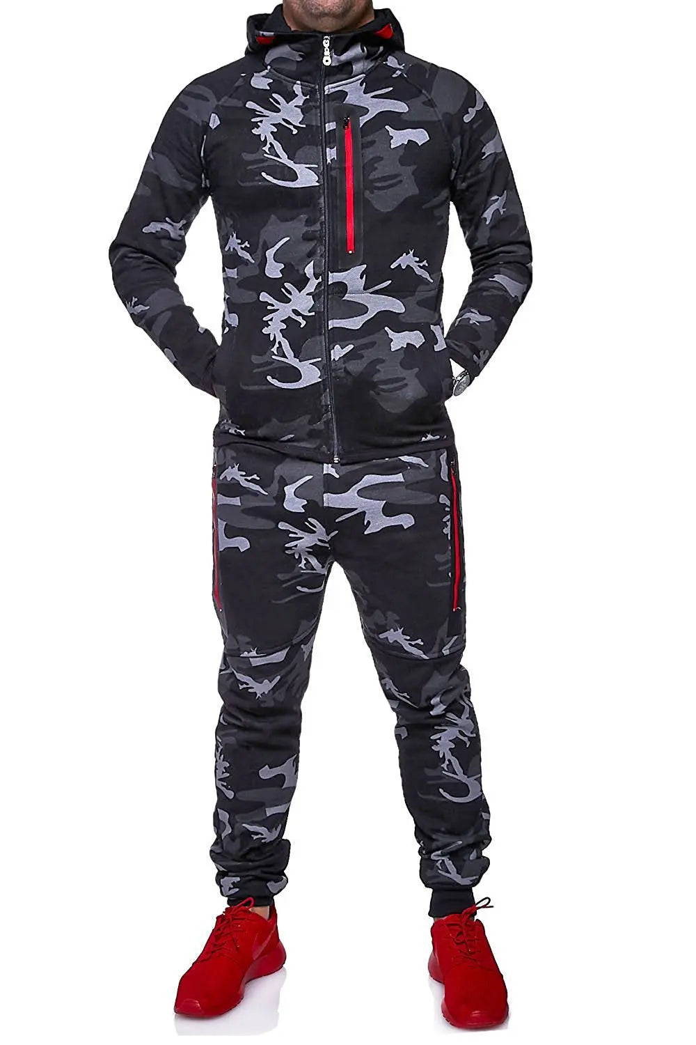 Hoodies camouflage sports suit - WAlMYe #