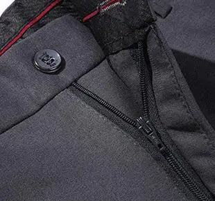 Korean Style Slim Men's Mid-waist Trousers - WAlMYe #