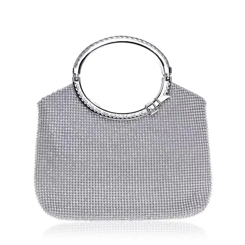 Ladies European And American Luxury Banquet Bags, Evening Dresses, Rhinestone Bags - WAlMYe #