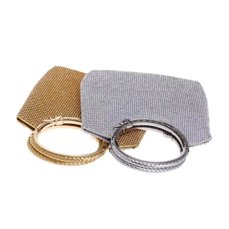 Ladies European And American Luxury Banquet Bags, Evening Dresses, Rhinestone Bags - WAlMYe #