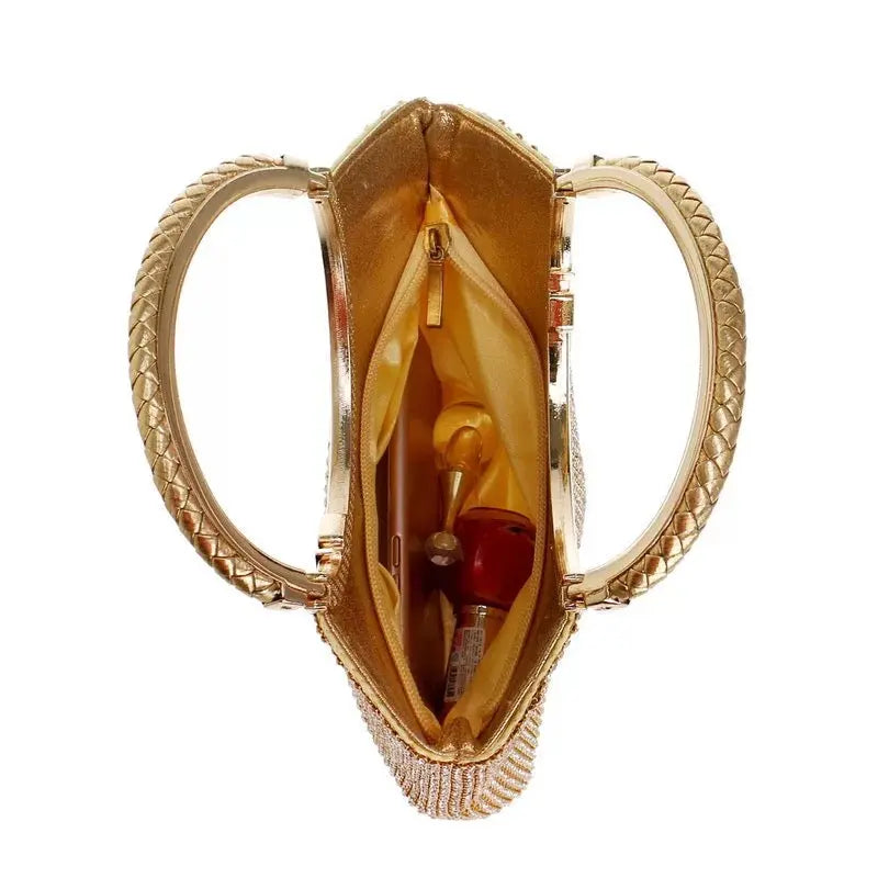 Ladies European And American Luxury Banquet Bags, Evening Dresses, Rhinestone Bags - WAlMYe #