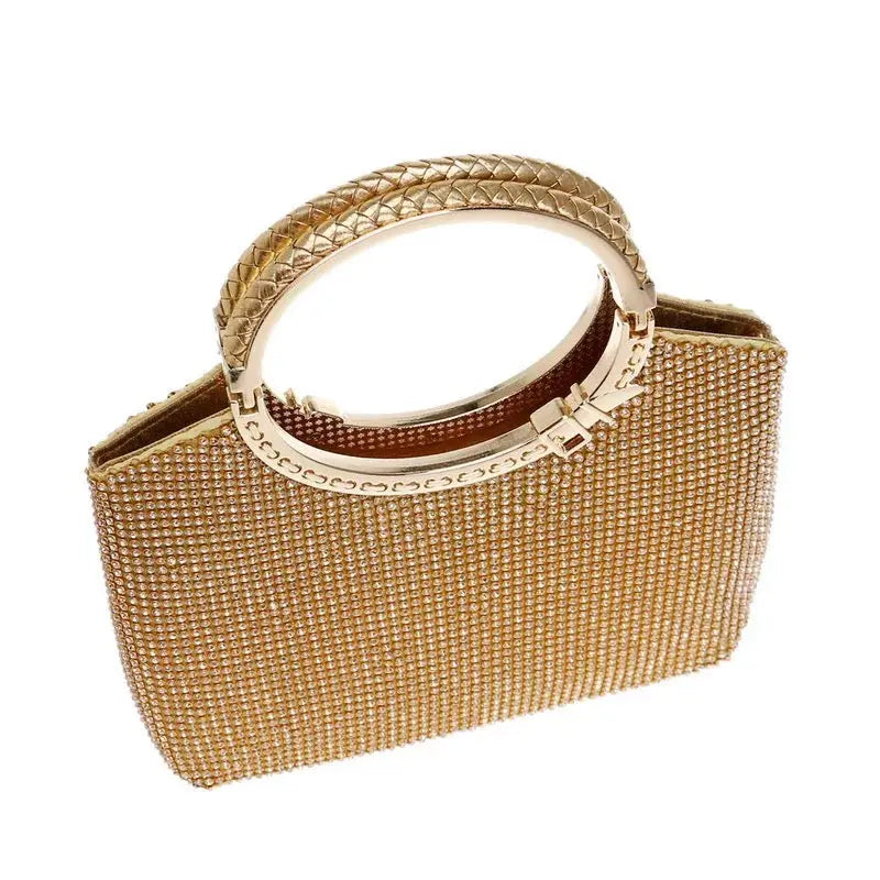 Ladies European And American Luxury Banquet Bags, Evening Dresses, Rhinestone Bags - WAlMYe #
