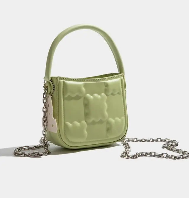 Ladies Fashion One Shoulder Small Square Bag - WAlMYe #