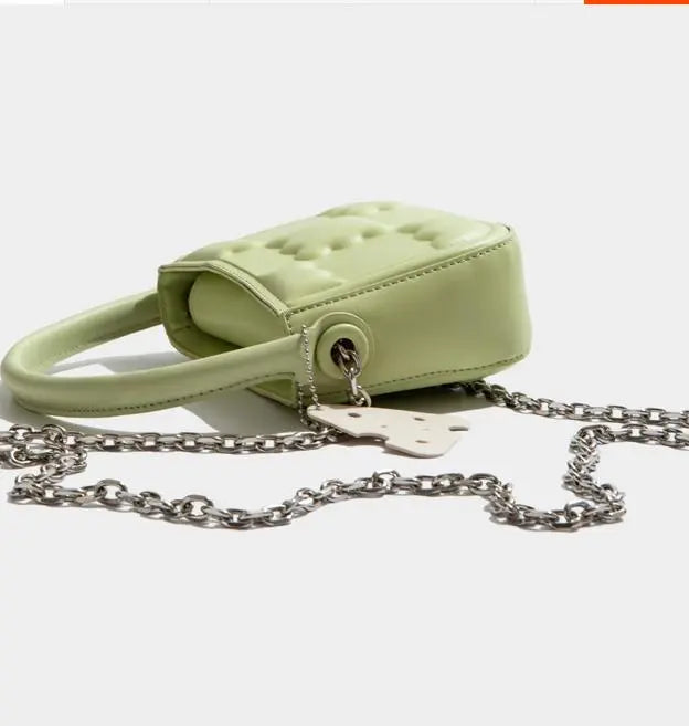 Ladies Fashion One Shoulder Small Square Bag - WAlMYe #