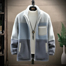 Load image into Gallery viewer, Lamb wool Hong Kong style loose men&#39;s cotton coat - WAlMYe #
