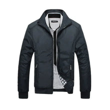 Load image into Gallery viewer, Large Size Stand Collar Men&#39;s Casual Jacket - WAlMYe #
