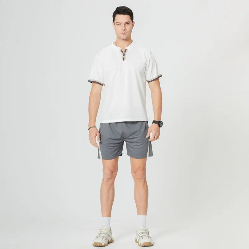 Leisure Sports Fitness Outdoor Running Two-piece Suit - WAlMYe #