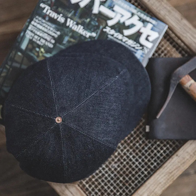 Madden Workwear American Retro British Newsboy Hat - WAlMYe #