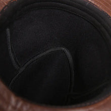 Load image into Gallery viewer, Men And Women Leather Tycoon Jazz Hat - WAlMYe #
