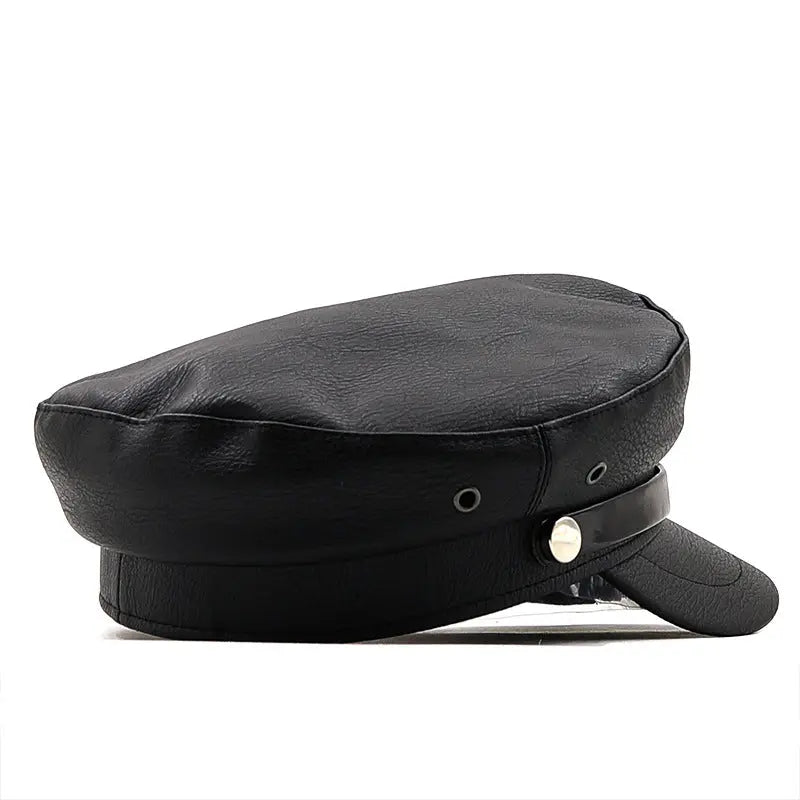 Men And Women Retro Personality Chain Navy Hat - WAlMYe #