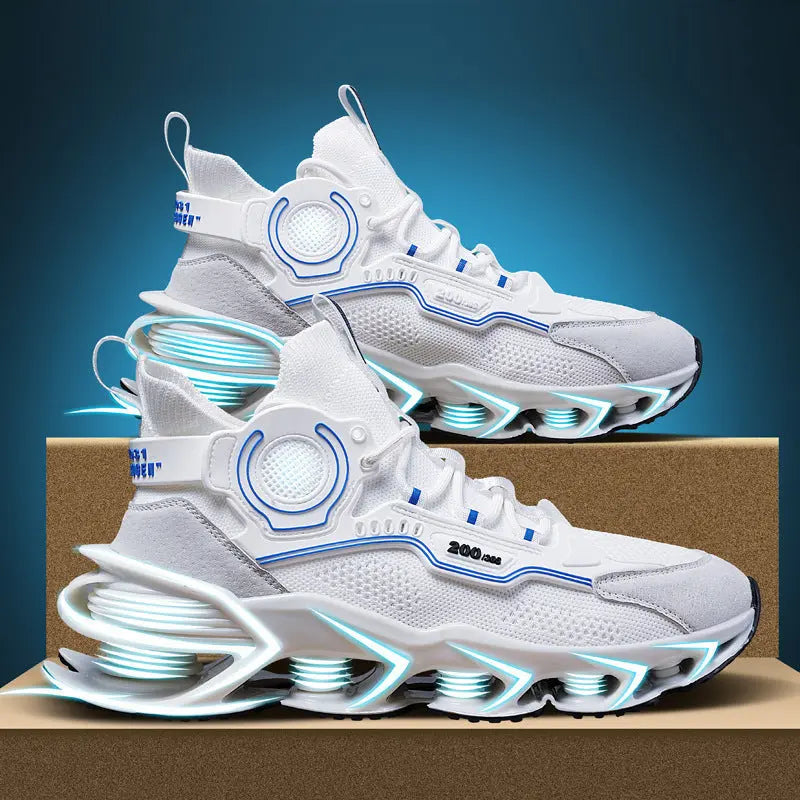 Men Fly Woven Breathable Casual Shoes - WAlMYe #