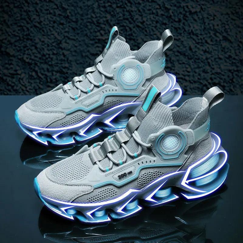 Men Fly Woven Breathable Casual Shoes - WAlMYe #