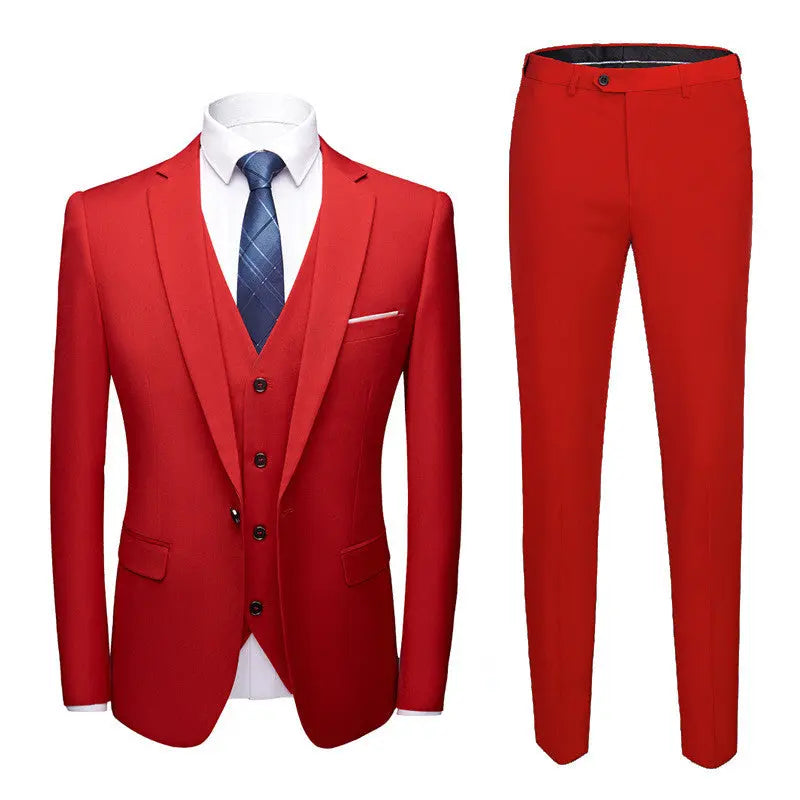 Men s Business Suits Wedding Dress Suit Set - WAlMYe #