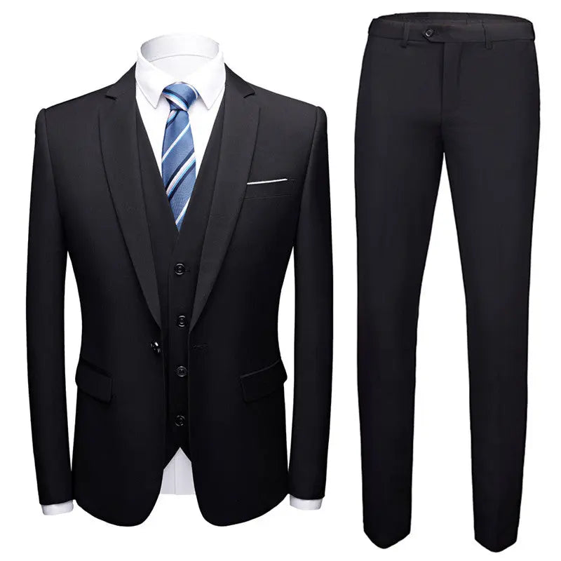 Men s Business Suits Wedding Dress Suit Set - WAlMYe #