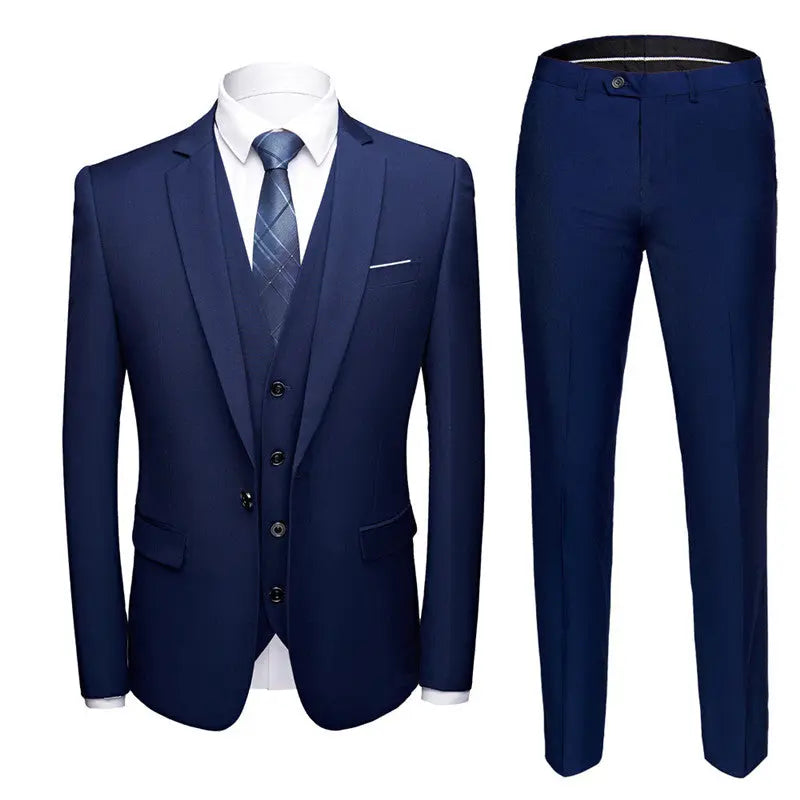 Men s Business Suits Wedding Dress Suit Set - WAlMYe #
