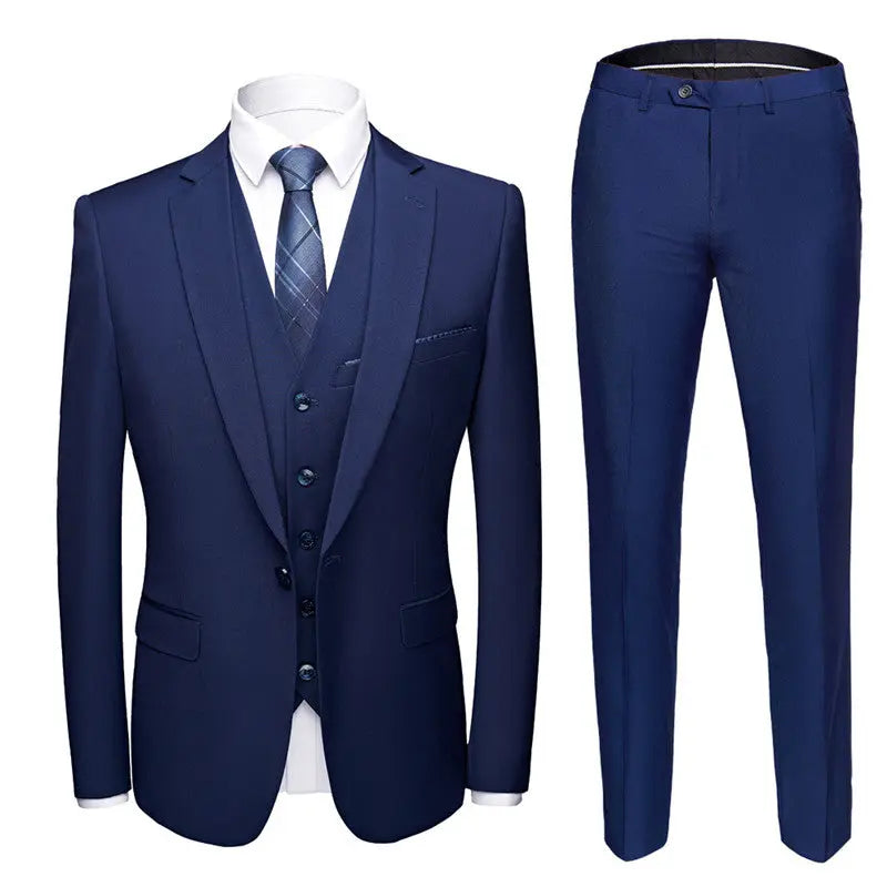 Men s Business Suits Wedding Dress Suit Set - WAlMYe #