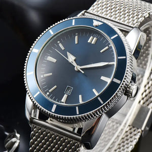 Men's 3 Hands Stylish High Quality Steel Band Quartz - WAlMYe #