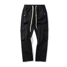 Load image into Gallery viewer, Men&#39;s And Women&#39;s Fashion Simple Row Of Buttons Multi-pocket Straight Work Pants - WAlMYe #
