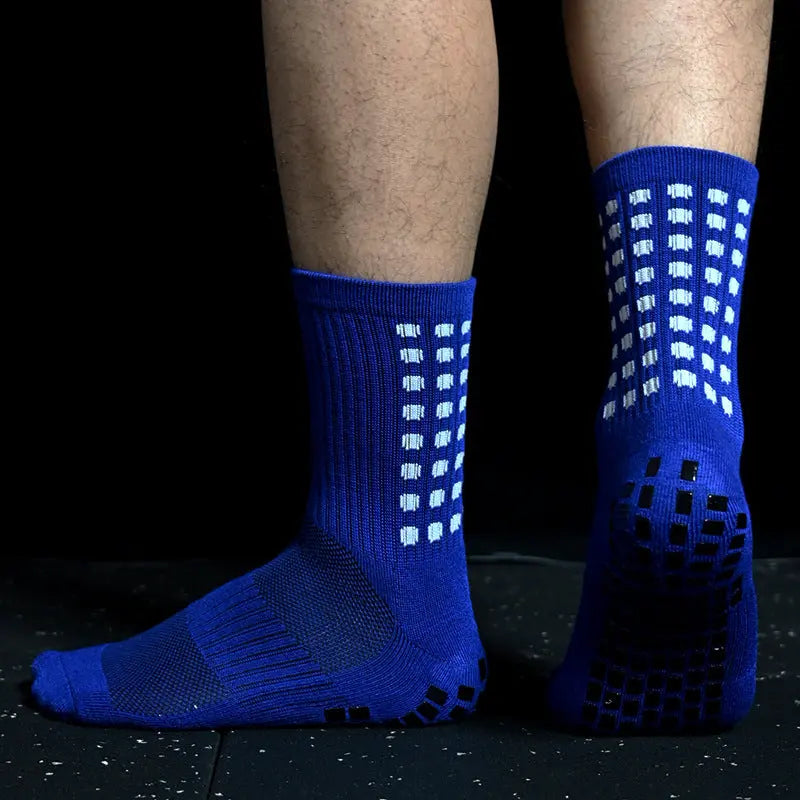 Men's And Women's Long Tube Rubber Bottom Non-Slip Sports Short Socks - WAlMYe #