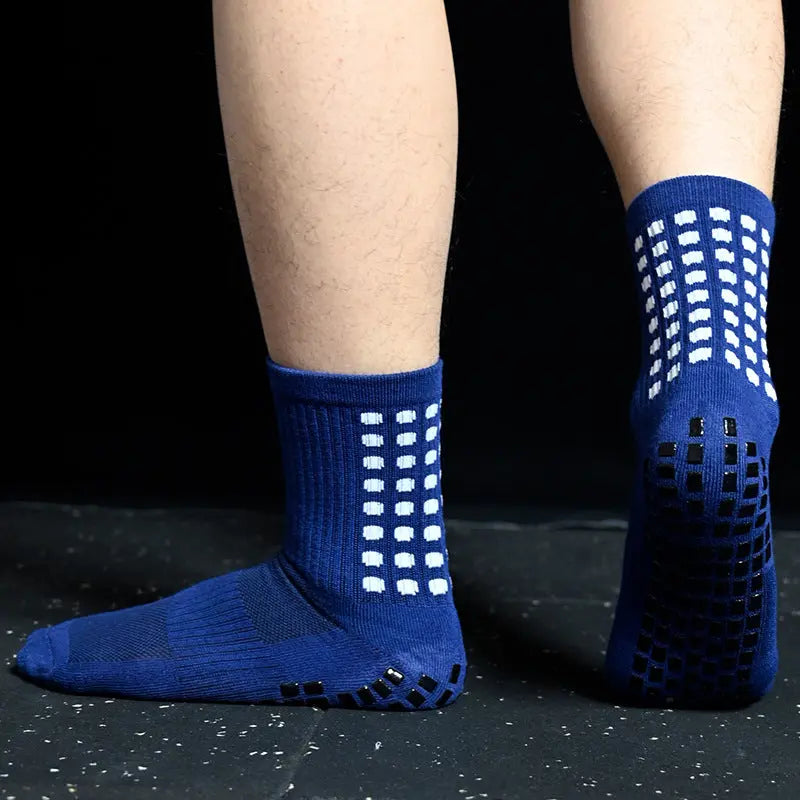 Men's And Women's Long Tube Rubber Bottom Non-Slip Sports Short Socks - WAlMYe #