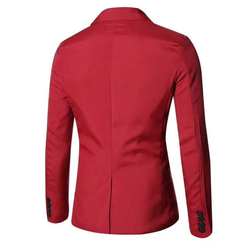 Men's Business Slim Small Suit Jacket Suit - WAlMYe #