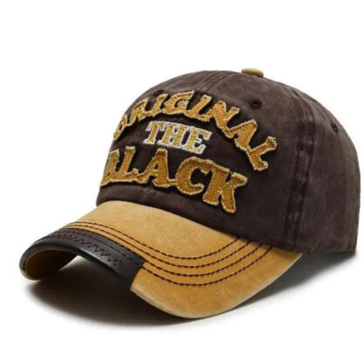 Men's Cap Cotton Letter Baseball Cap - WAlMYe #